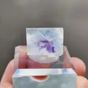 Natural Blue Phantom Fluorite comes from Yindu,Inner Mongolia 15*15*10MM - image 6