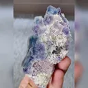Natural Blue Phantom Fluorite comes from Yindu,Inner Mongolia 50*85*40MM - image 3