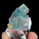 Natural blue phantom Fluorite, mineral specimen: Inner Mongolia,China (40*30*20MM) - image 3