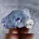 Natural Blue Phantom Fluorite, Mineral Specimen: Yaogangxian,Hunan (75*45*45MM) - image 3