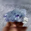 Natural Blue Phantom Fluorite, Mineral Specimen: Yaogangxian,Hunan (75*45*45MM) - image 5