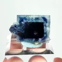 Natural Blue Phantom Fluorite, Mineral Specimen: Yindu,Inner Mongolia (25*15*15MM) - image 1
