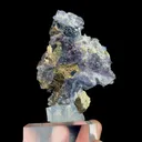 Natural Blue Phantom Fluorite, Mineral Specimen: Yindu,Inner Mongolia (50*60*20MM) - image 3