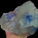Natural Blue Phantom Fluorite, Mineral Specimen:Fujian,China (130*125*60MM) - image 2