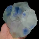 Natural Blue Phantom Fluorite, Mineral Specimen:Fujian,China (130*125*60MM) - image 3