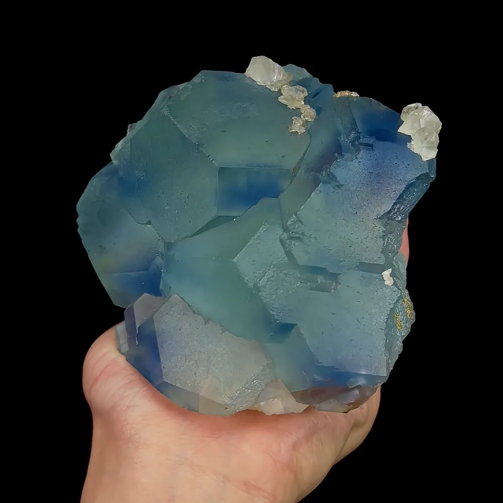 Natural Blue Phantom Fluorite, Mineral Specimen:Fujian,China (130*80*105MM) - image 5