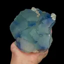 Natural Blue Phantom Fluorite, Mineral Specimen:Fujian,China (130*80*105MM) - image 5