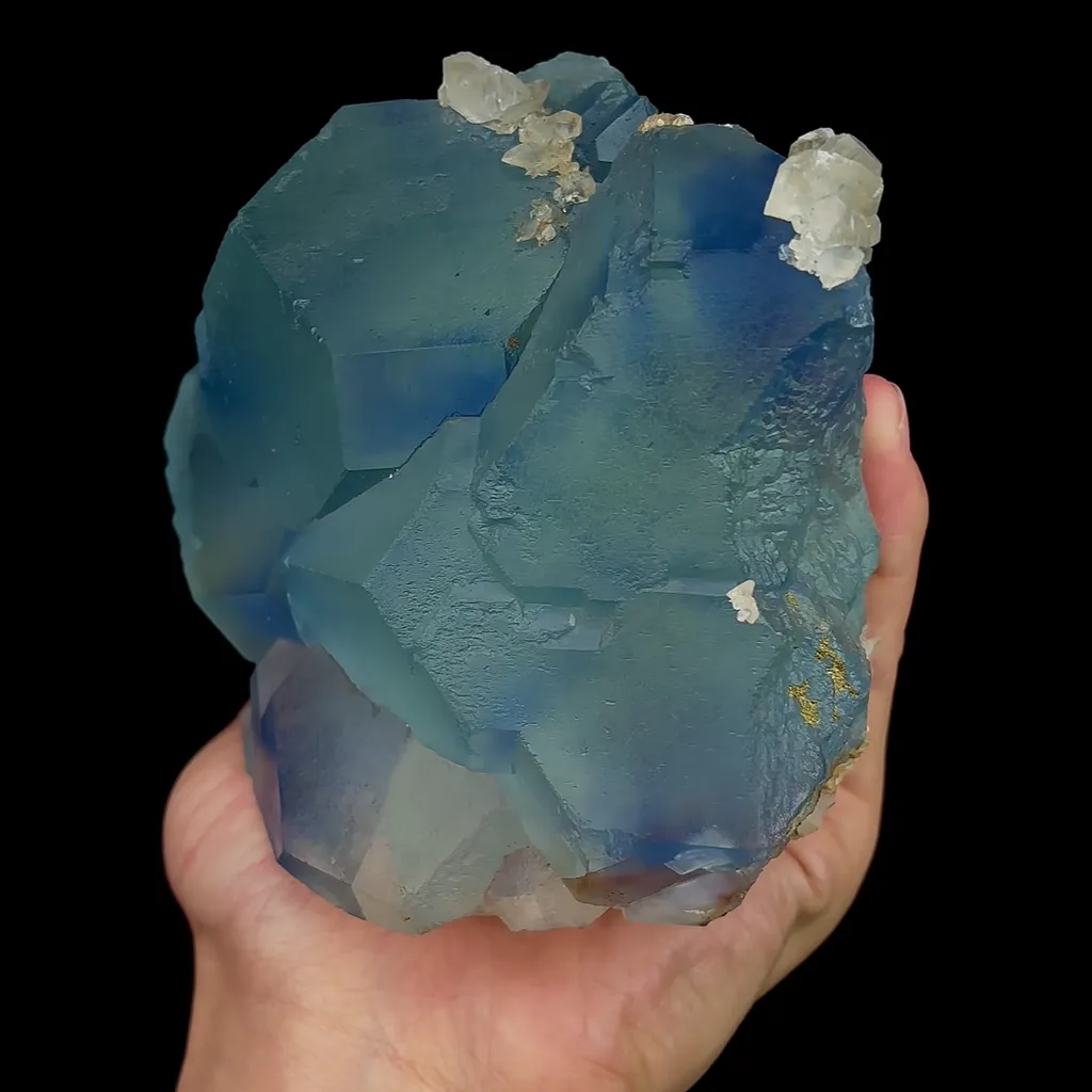 Natural Blue Phantom Fluorite, Mineral Specimen:Fujian,China (130*80*105MM) - image 4