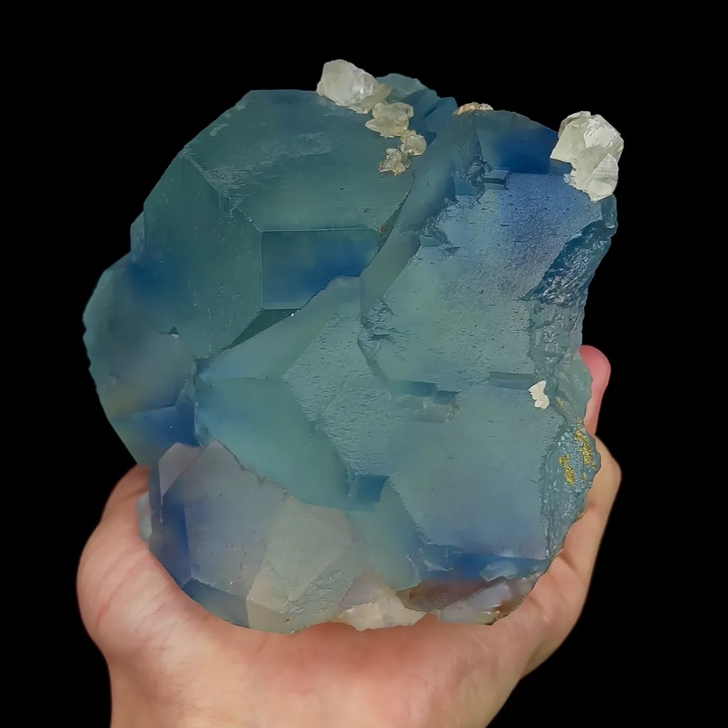 Natural Blue Phantom Fluorite, Mineral Specimen:Fujian,China (130*80*105MM) - image 2