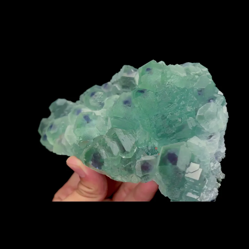 Natural Blue Phantom Fluorite Mineral Specimen,High Quality Specimen,FUJIAN,CHINA(160*85*55mm) - image 2