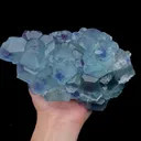 Natural Blue Phantom Fluorite Mineral Specimen,High Quality Specimen,FUJIAN,CHINA(205*117*63mm) - image 4