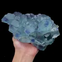Natural Blue Phantom Fluorite Mineral Specimen,High Quality Specimen,FUJIAN,CHINA(205*117*63mm) - image 2