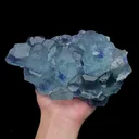 Natural Blue Phantom Fluorite Mineral Specimen,High Quality Specimen,FUJIAN,CHINA(205*117*63mm) - image 1
