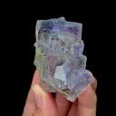 Natural Blue Phantom Fluorite Mineral Specimen,High Quality Specimen,YAO GANG XIAN,HUNAN,CHINA(30*60*25mm) - image 1