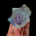 Natural Blue Phantom Fluorite Mineral Specimen,High Quality Specimen,YAO GANG XIAN,HUNAN,CHINA(45*44*51mm) - image 1