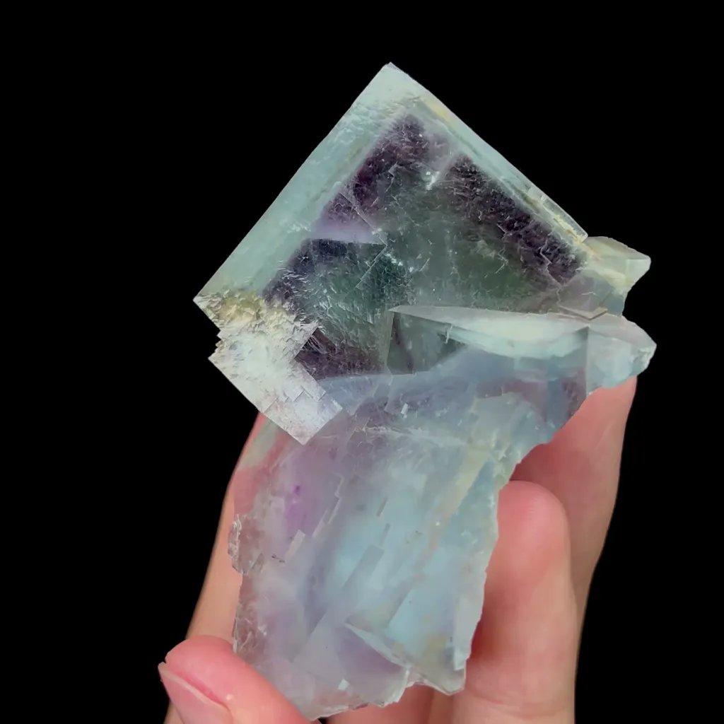 Natural Blue Phantom Fluorite Mineral Specimen,High Quality Specimen,YAO GANG XIAN,HUNAN,CHINA(70*50*35mm)Natural Blue Phantom Fluorite Mineral Specimen,High Quality Specimen,YAO GANG XIAN,HUNAN,CHINA(70*50*35mm) - image 2