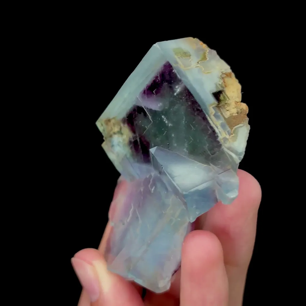 Natural Blue Phantom Fluorite Mineral Specimen,High Quality Specimen,YAO GANG XIAN,HUNAN,CHINA(70*50*35mm)Natural Blue Phantom Fluorite Mineral Specimen,High Quality Specimen,YAO GANG XIAN,HUNAN,CHINA(70*50*35mm) - image 3