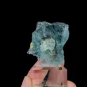 Natural Blue Phantom Fluorite Mineral Specimen,High Quality Specimen,YINDU,INNER MONGOLIA,CHINA(33*30*40mm) - image 3