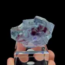 Natural Blue Phantom Fluorite Mineral Specimen,High Quality Specimen,YINDU,INNER MONGOLIA,CHINA(54*31*35mm) - image 1