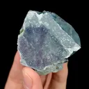 Natural Blue Phantom Fluorite, Mineral Specimen:Yaogangxian,Hunan (40*40*30MM) - image 2