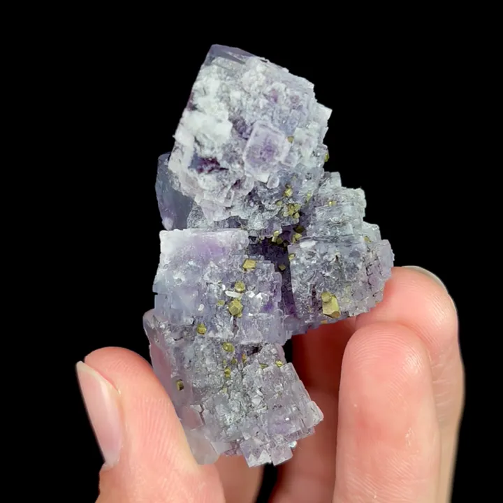 Natural Blue Phantom Fluorite, Mineral Specimen:Yaogangxian,Hunan (55*30*25MM) - image 3