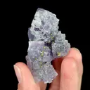 Natural Blue Phantom Fluorite, Mineral Specimen:Yaogangxian,Hunan (55*30*25MM) - image 3