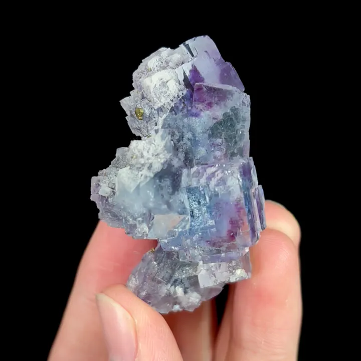 Natural Blue Phantom Fluorite, Mineral Specimen:Yaogangxian,Hunan (55*30*25MM) image