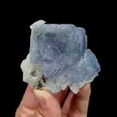Natural Blue Phantom Fluorite, Mineral Specimen:Yaogangxian,Hunan (60*50*35MM) - image 1