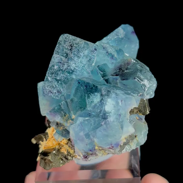 Natural Blue Phantom Fluorite, Mineral Specimen:Yindu,China (60*40*40MM) - image 3