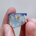 Natural Blue Phantom Fluorite,Mineral Specimen: Yindu,Inner Mongolia (20*20*15MM) - image 5