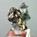 Natural Blue Phantom Pyrite & Arsenopyrite,Mineral Specimen :Yaogangxian,Hunan (30*35*15mm) - image 1