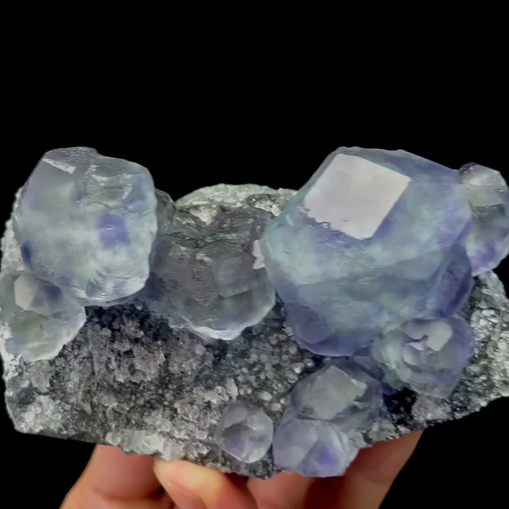 Natural Blue Purple Fluorite Mineral Specimen,High Quality Specimen,FUJIAN,CHINA(105*64*48mm) - image 2