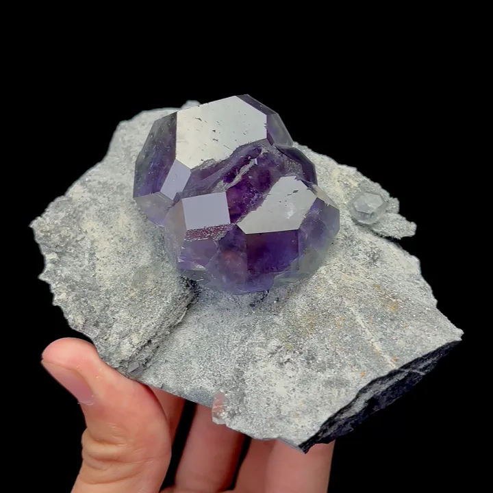 Natural Blue Purple Fluorite Mineral Specimen,High Quality Specimen,FUJIAN,CHINA(115*95*60mm) - image 2