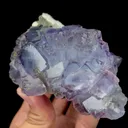 Natural Blue Purple Fluorite Mineral Specimen,High Quality Specimen,YAO GANG XIAN,HUNAN,CHINA(118*56*54mm) - image 3