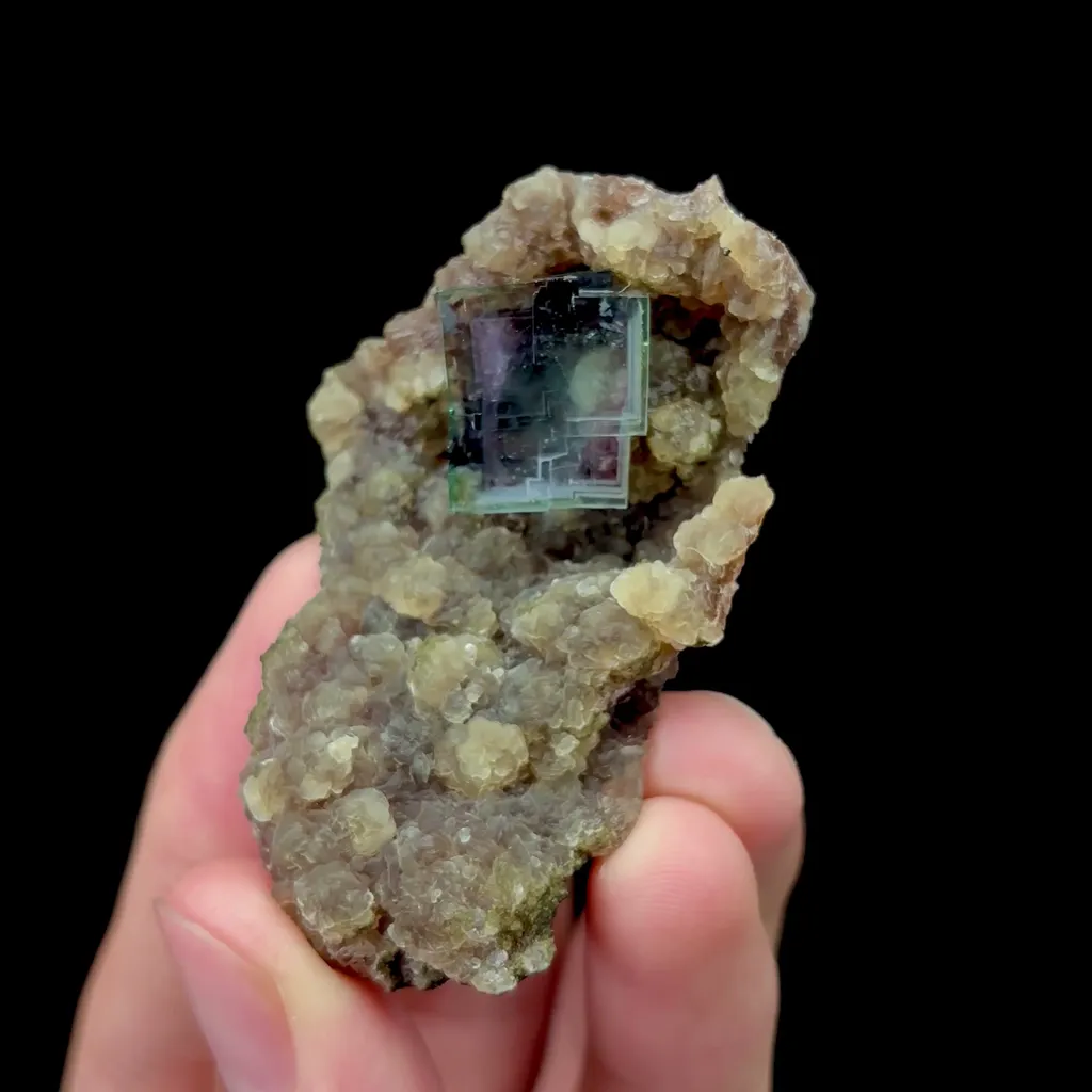 Natural Blue Purple Fluorite Mineral Specimen,High Quality Specimen,YAO GANG XIAN,HUNAN,CHINA(59*37*26mm) - image 4