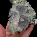 Natural Blue Purple Phantom Fluorite and Crystal Mineral Specimen,High Quality Specimen,YAO GANG XIAN,HUNAN,CHINA(108*75*45mm) - image 2