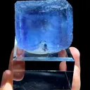 Natural Blue Purple Phantom Fluorite comes from Fujian 45*40*40MM - image 3