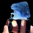 Natural Blue Purple Phantom Fluorite comes from Fujian 45*40*40MM - image 4