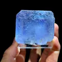 Natural Blue Purple Phantom Fluorite comes from Fujian 45*40*40MM - image 5