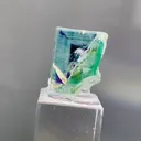 Natural Blue Purple Phantom Fluorite comes from Inner Mongolia,China 15*10*12MM - image 2
