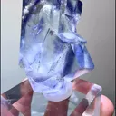 Natural Blue Purple Phantom Fluorite comes from Yaogangxian, Hunan 35*20*40MM - image 4