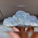 Natural Blue Purple Phantom Fluorite comes from Yaogangxian,Hunan 105*90*45MM - image 4