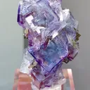 Natural Blue Purple Phantom Fluorite comes from Yaogangxian,Hunan 35*30*50MM - image 3