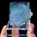 Natural Blue Purple Phantom Fluorite comes from Yaogangxian,Hunan 40*35*30MM - image 6