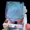 Natural Blue Purple Phantom Fluorite comes from Yaogangxian,Hunan 40*35*30MM - image 2
