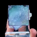 Natural Blue Purple Phantom Fluorite comes from Yaogangxian,Hunan 40*35*30MM - image 1
