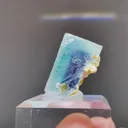 Natural Blue Purple Phantom Fluorite comes from Yindu,Inner Mongolia 18*14*20MM - image 3