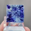 Natural Blue Purple Phantom Fluorite comes from Yindu,Inner Mongolia 20*15*20*70MM - image 1