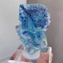 Natural Blue Purple Phantom Fluorite comes from Yindu,Inner Mongolia 45*35*55MM - image 5