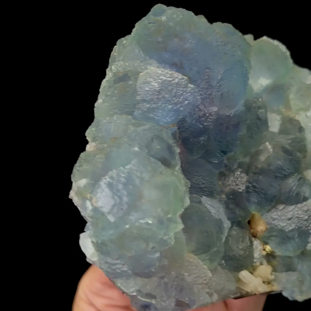 Natural Blue Purple Phantom Fluorite Mineral Specimen,High Quality Specimen,FUJIAN,CHINA(141*121*39mm) - image 3